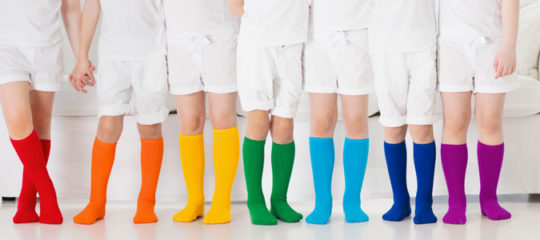 chaussettes en coton