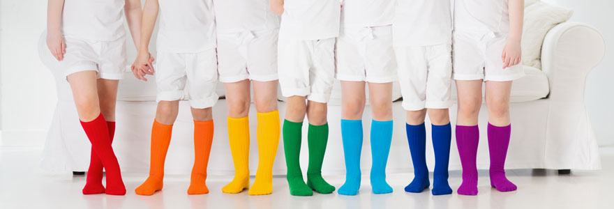 chaussettes en coton